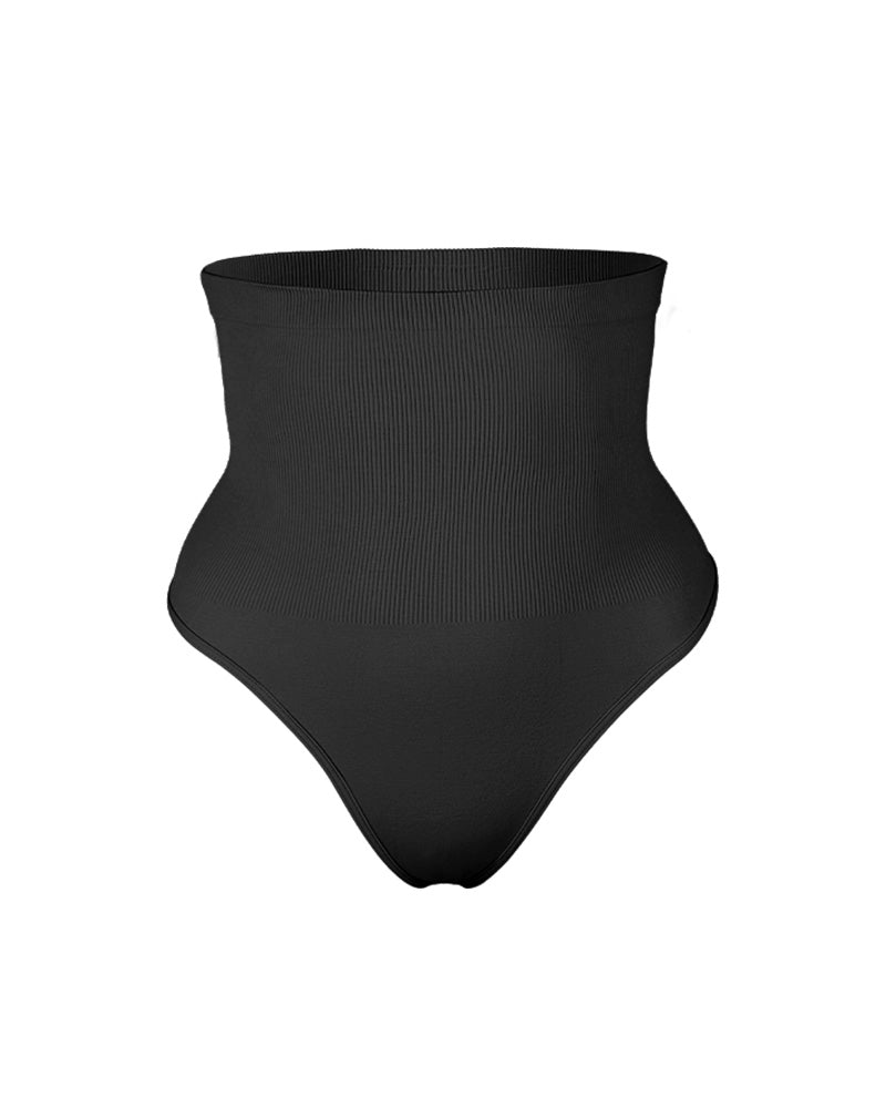 Tanga de cintura alta para control de abdomen (paquete de 2) 