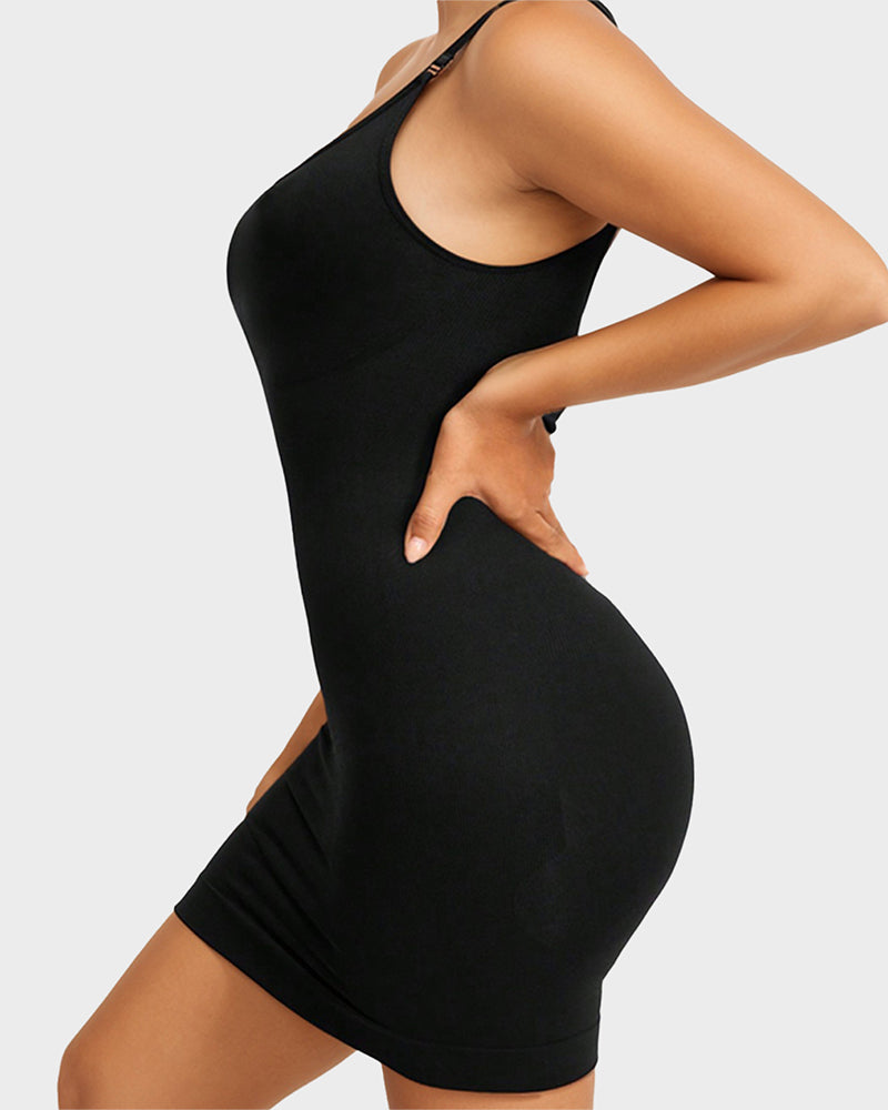 Vestido moldeador sin costuras para control del abdomen SheCurve®