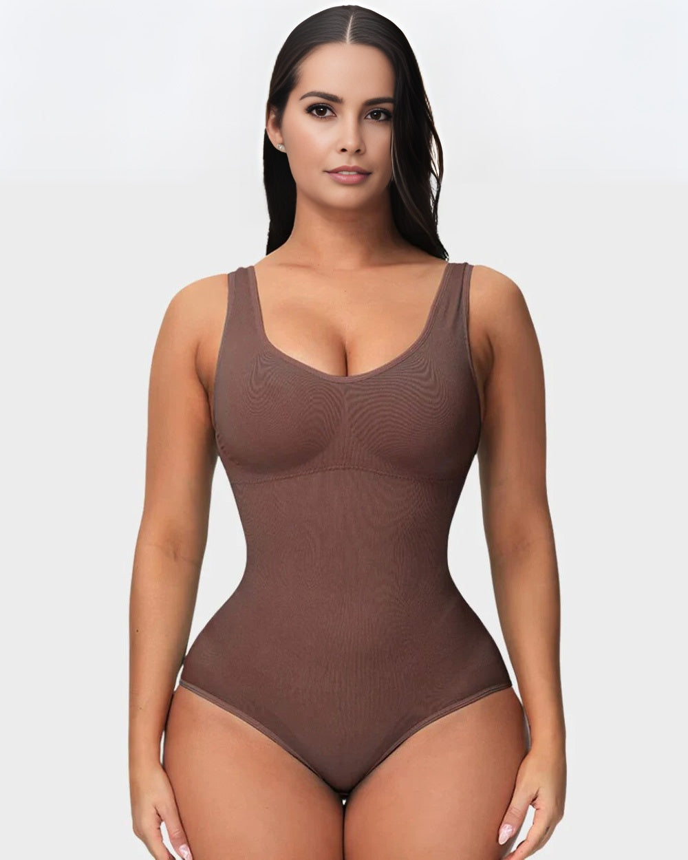 SheShape® Smoothing Seamless Tank Top Bodysuit Tummy Control Shapewear