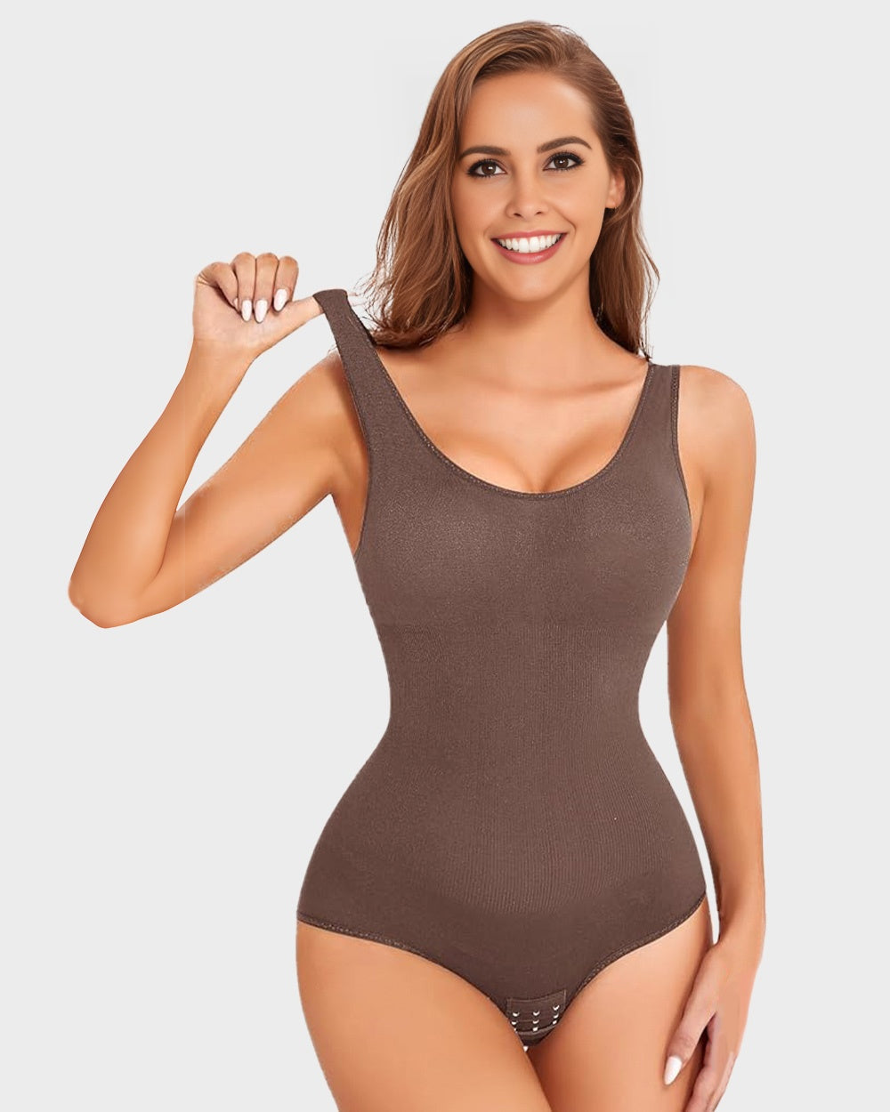 SheShape® Smoothing Seamless Tank Top Bodysuit Tummy Control Shapewear