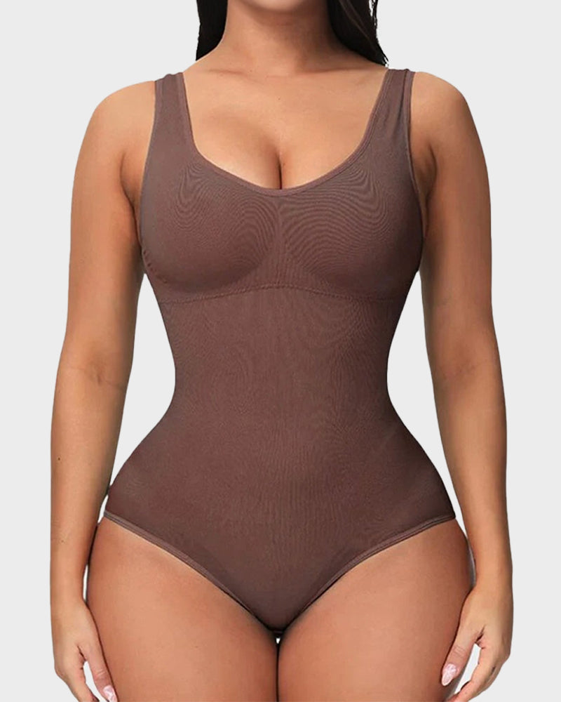 Smoothing Seamless Tank Top Bodysuit